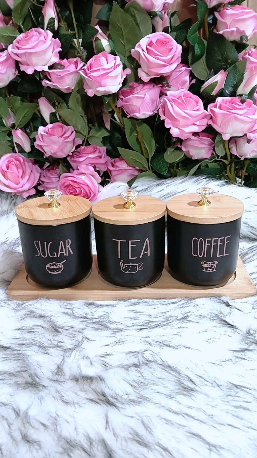 طقم علب تخزين عصري وأنيق