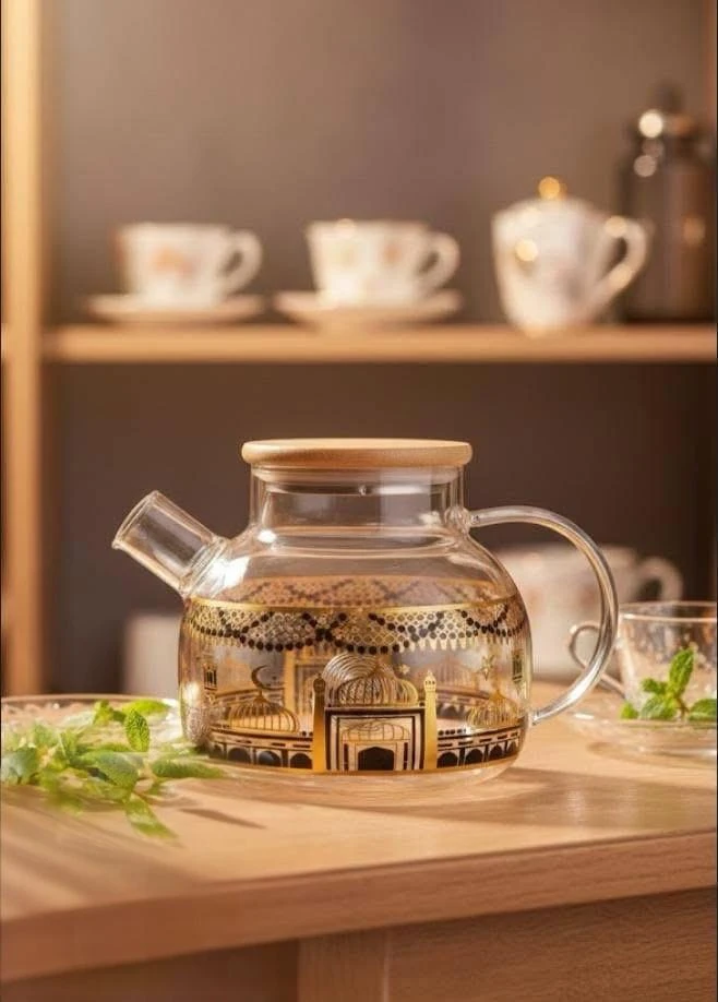 ابريق شاي زجاج حراري رمضان كريم