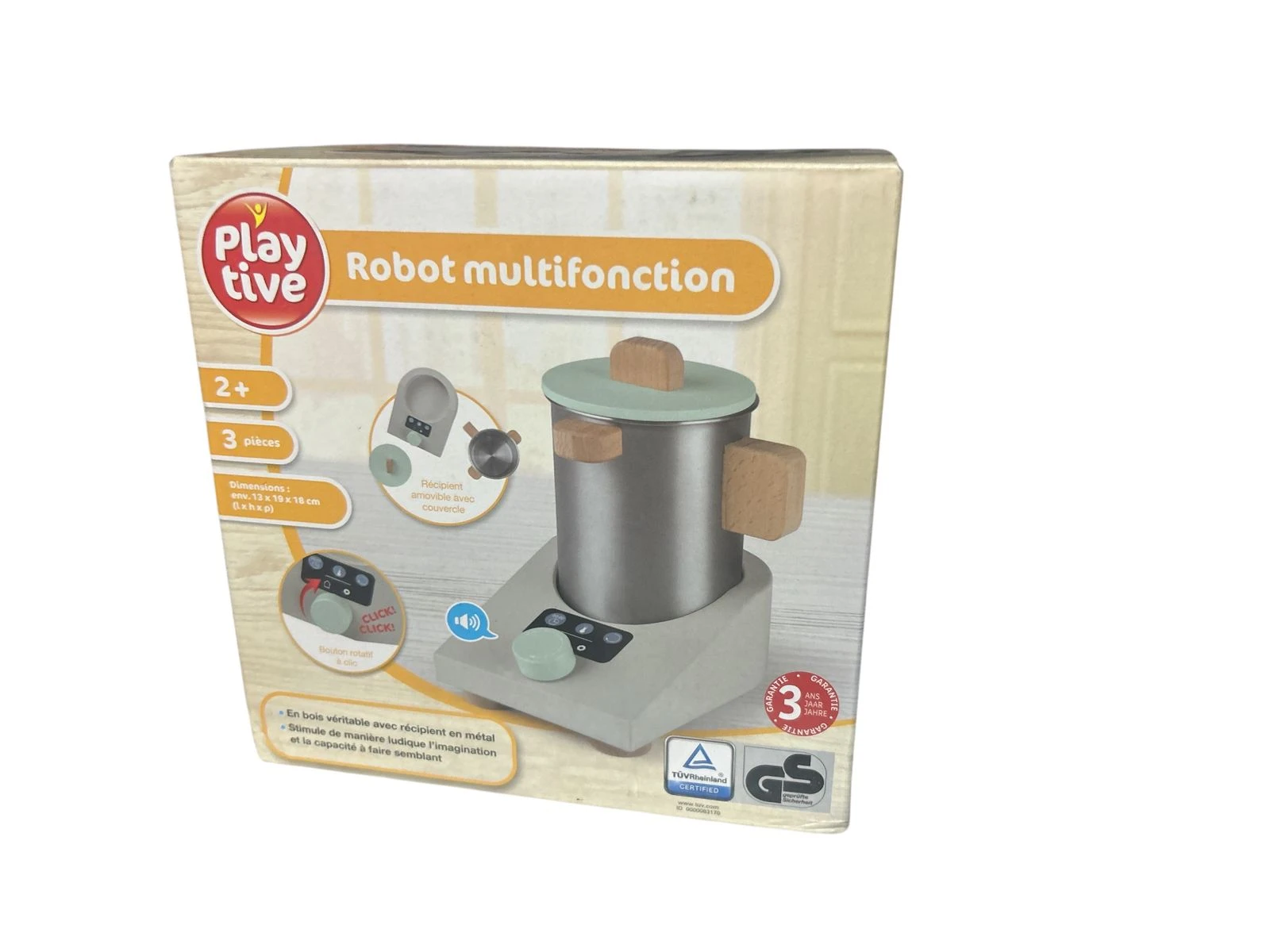 لعبة خشب أنيقة تحاكي المطبخ الحقيقي